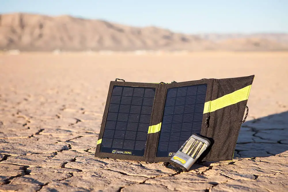power your solar generator with solar power anywhere