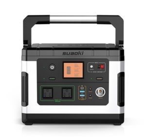 The Suaoki G500 features an LCD display
