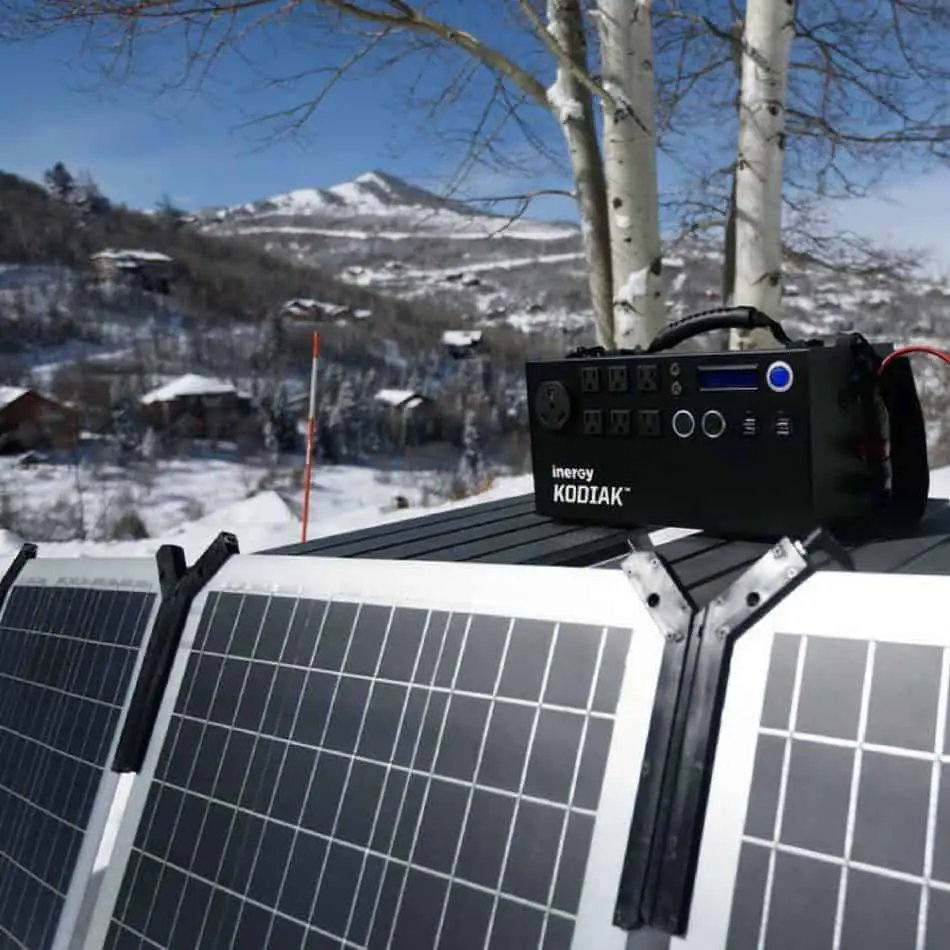 The Inergy Kodiak uses solar power to charge up