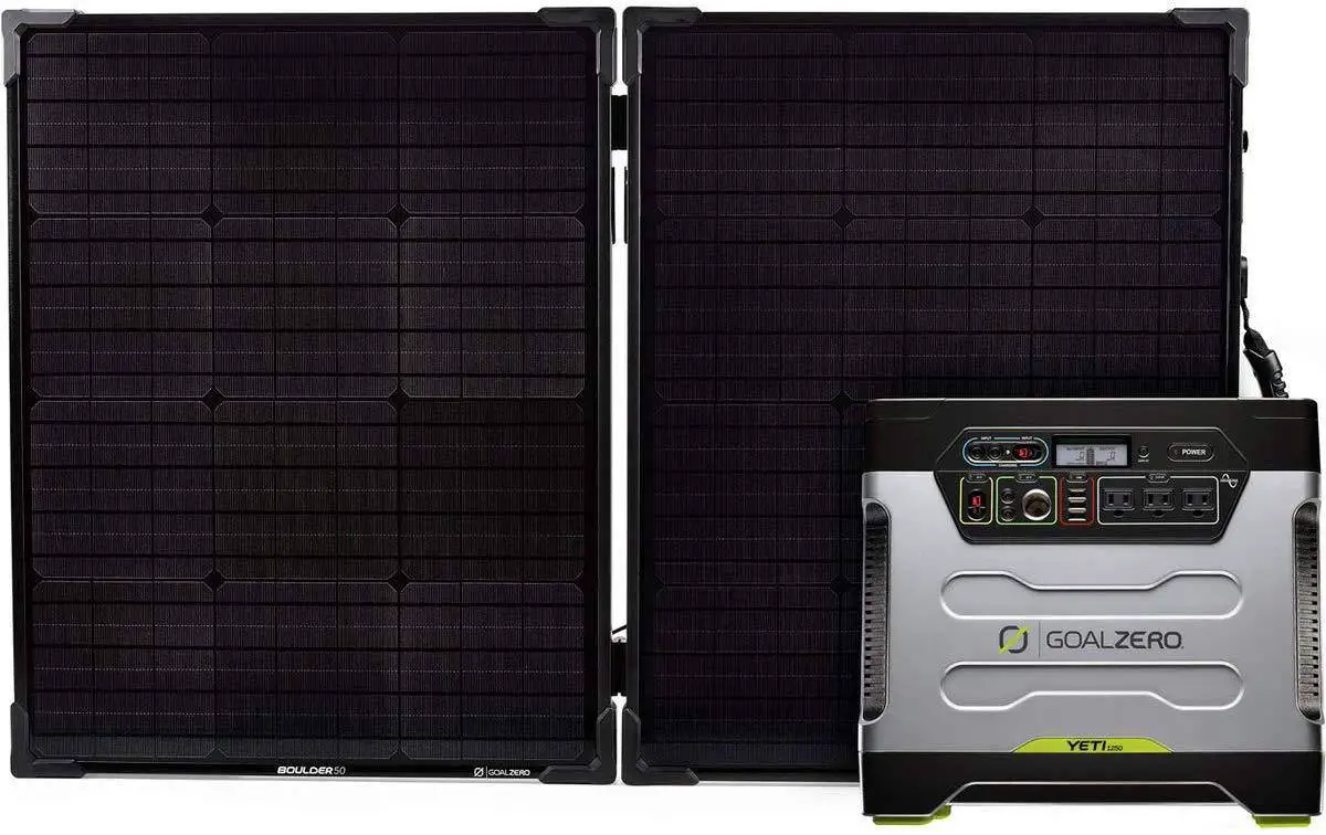 Yeti solar generator kit