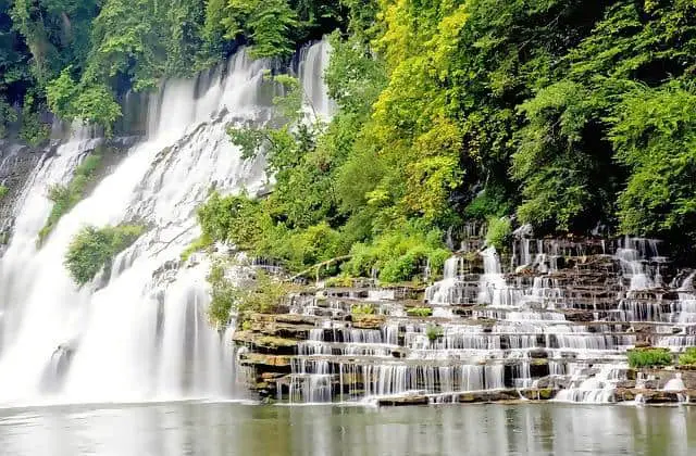 Image of large waterfall