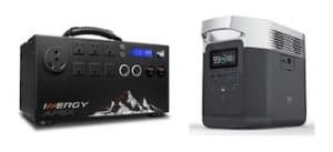 Inergy Apex and EcoFlow Delta 1300