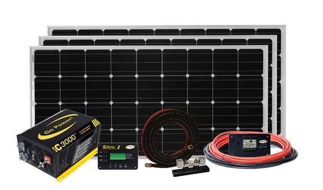 Go Power! Solar Extreme 570 Watt Complete Solar Kit