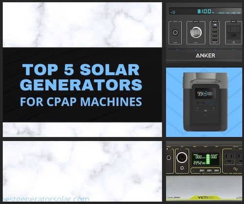 Top 5 Solar Generators for CPAP Machines cover image