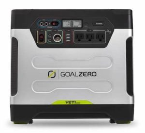 Goal Zero Yeti 1250 front view