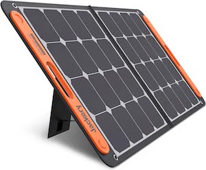 Jackery SolarSaga 100W solar panel front view