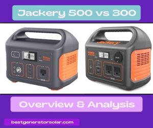 Jackery Explorer 500 vs 300- Overview & Analysis cover image