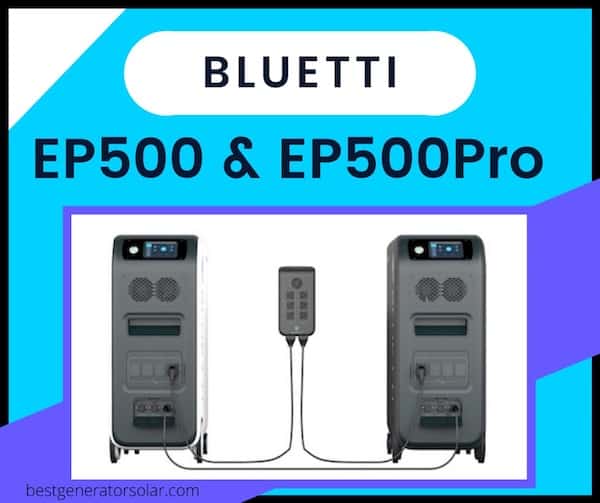 Bluetti EP500 & EP500Pro cover image