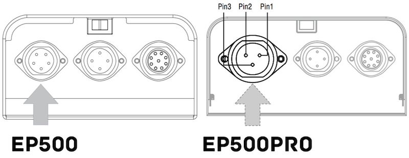 EP500 EP500Pro AC input diagrams
