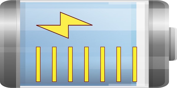 Battery charging animation