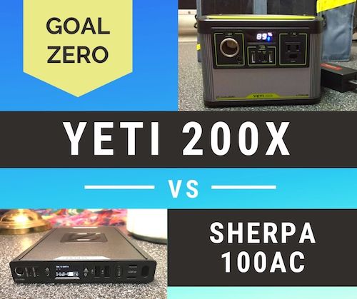Goal Zero Yeti 200X vs Sherpa 100AC (Review & Comparison) cover image