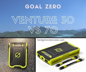 Venture 30 vs 70 – Power Banks from Goal Zero (Power, Ports, & More)