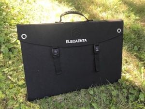 Elecaenta solar panel closed