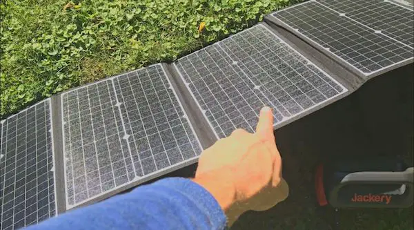 Jackery 300 with Elecaenta solar panel