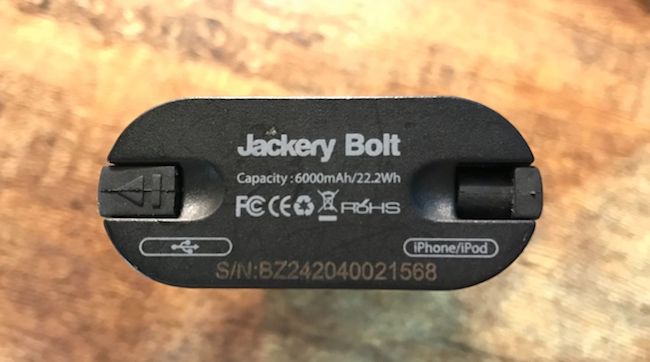 Jackery Bolt output side