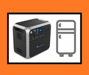 solar generators for mini-fridges