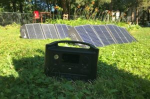 Charging EcoFlow River Max with Elecaenta panels