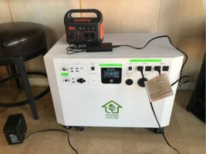 Natures Generator Powerhouse powering various AC appliances