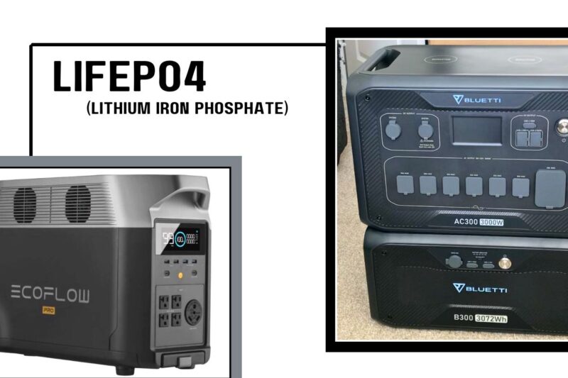 image of two LiFePO4 Solar Generators